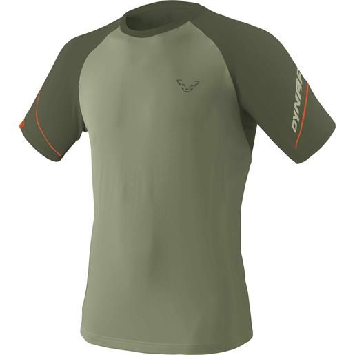 Dynafit - t-shirt traspirante - alpine pro m ss tee sage per uomo in pelle - taglia s, m, l, xl - verde