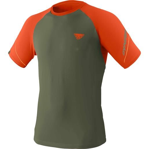 Dynafit - t-shirt traspirante - alpine pro m ss tee thyme per uomo in pelle - taglia s, m, l, xl - verde