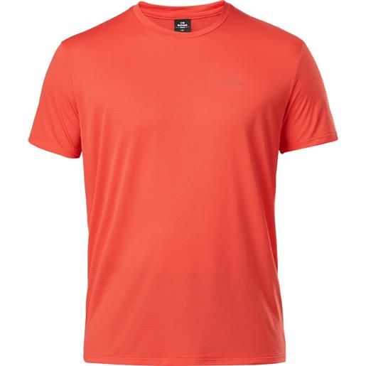 Eider - t-shirt da trekking e alpinismo - m path tech tee orange per uomo in poliestere riciclato - taglia s, m, l, xl - arancione