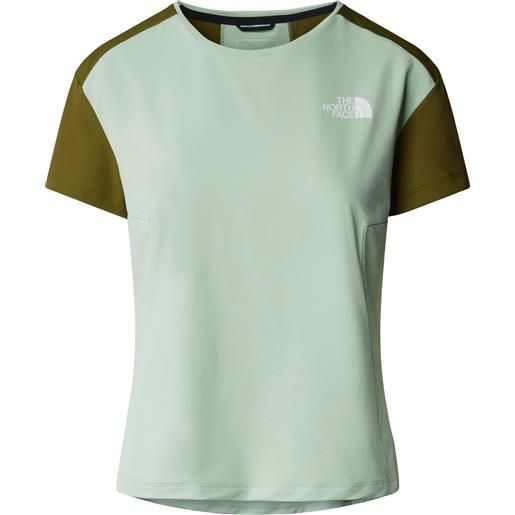 The North Face - t-shirt da trekking - w valday tee misty sage/forest olive per donne - taglia xs, s, m, l - verde