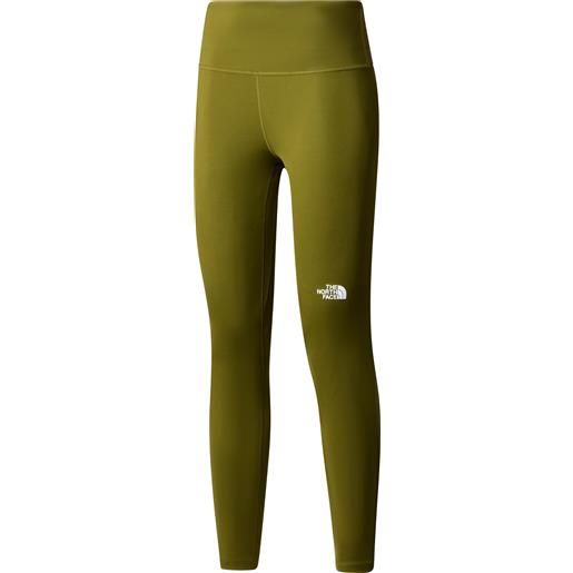 The North Face - leggings versatili - w flex 25in tight forest olive per donne - taglia xs, s, m, l - kaki