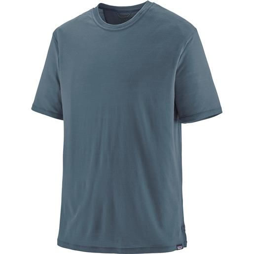 Patagonia - t-shirt in lana merino - m's cap cool merino blend shirt utility blue per uomo in lana vergine - taglia s, m, l, xl, xxl
