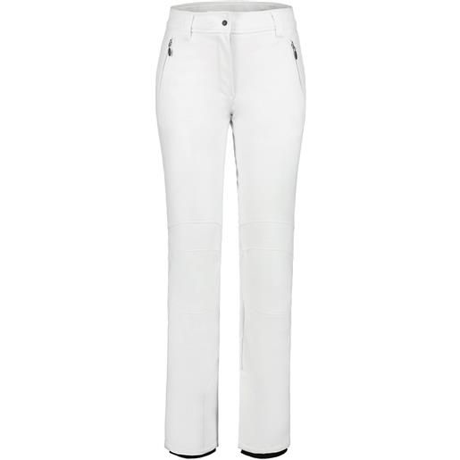 Icepeak - pantaloni da sci softshell - entiat w bianco ottico per donne in softshell - taglia 34 fi, 36 fi, 40 fi