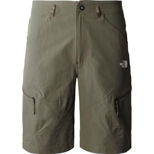 The North Face - shorts da trekking - m exploration short new taupe green per uomo in pelle - taglia 30 us, 32 us, 34 us, 36 us - kaki