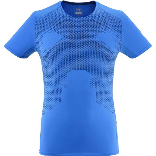 Millet - t-shirt da trail/running - intense tee-shirt ss m sky diver per uomo - taglia s, m, l, xl - blu