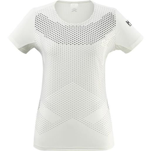 Millet - t-shirt da trail/running - intense tee-shirt ss w foggy dew per donne - taglia xs, s, m, l - grigio