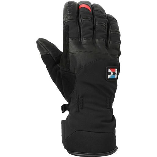 Millet - guanti da scialpinismo - trilogy edge glove black noir per uomo in pelle - taglia xs, m - nero