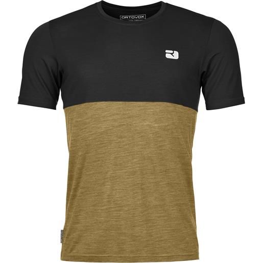 Ortovox - t-shirt traspirante - 150 cool logo t-shirt m black raven per uomo in pelle - taglia s, m, l, xl - nero