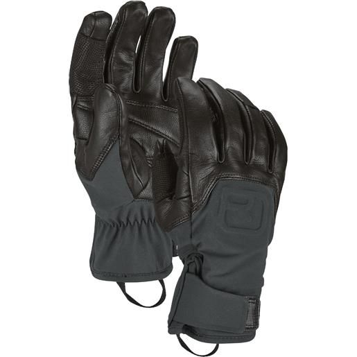 Ortovox - giacca a vento impermeabile - alpine pro glove black raven per uomo in pelle - taglia xs, s, m, l, xl - nero