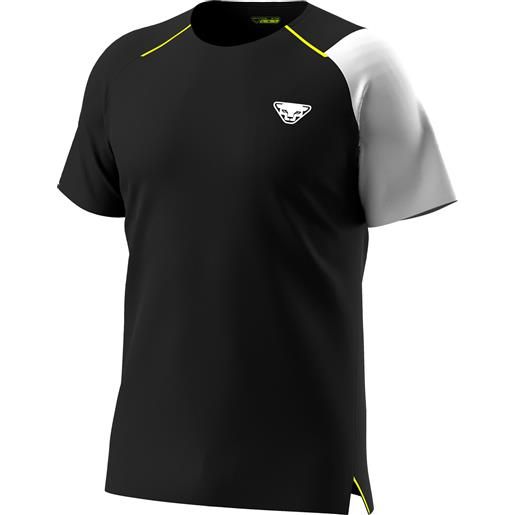 Dynafit - t-shirt da trail traspirante - dna shirt m black out per uomo - taglia s, m, l, xl - nero