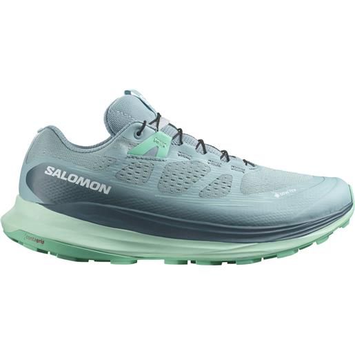 Salomon - scarpe da trail running - ultra glide 2 gtx w stone blue/yucca/biscay green per donne - taglia 3,5 uk, 4,5 uk, 6 uk