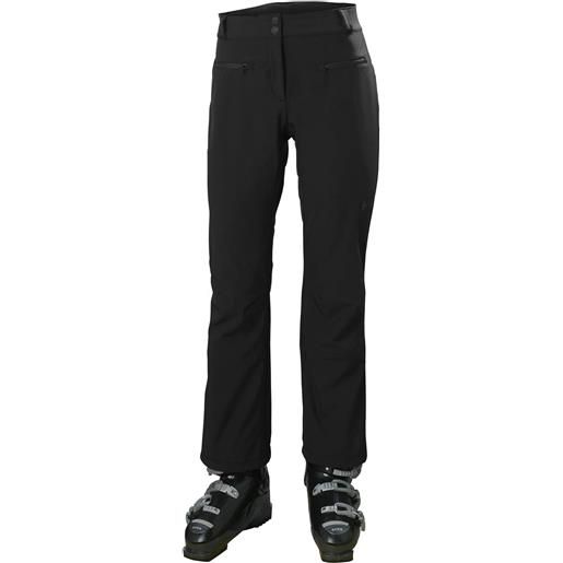 Helly-Hansen - pantaloni da sci - w bellissimo 2 pant black per donne - taglia xs - nero