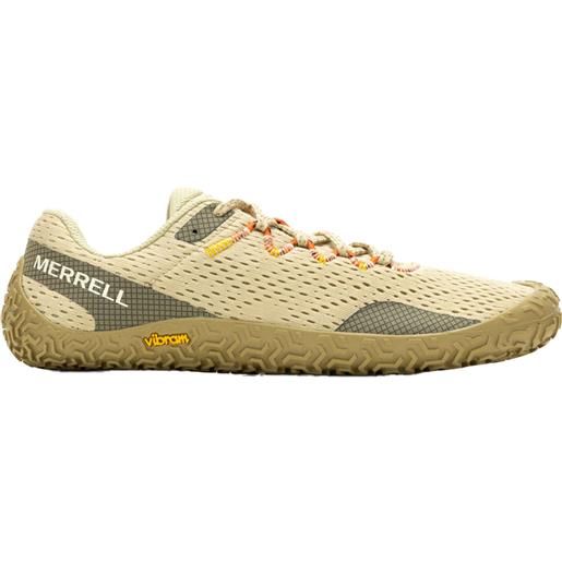 Merrell - scarpe da trail - vapor glove 6 khaki-coyote per uomo - taglia 41.5,43,44,44.5,45 - beige