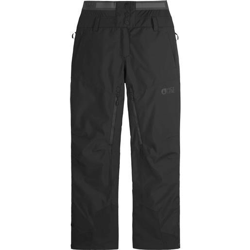 Picture Organic Clothing - pantaloni da sci impermeabili e traspiranti - exa pants black per donne in silicone - taglia xl - nero