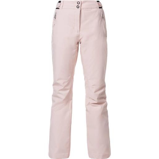 Rossignol - pantaloni da sci isolanti - w ski pant powder pink per donne - taglia m - rosa