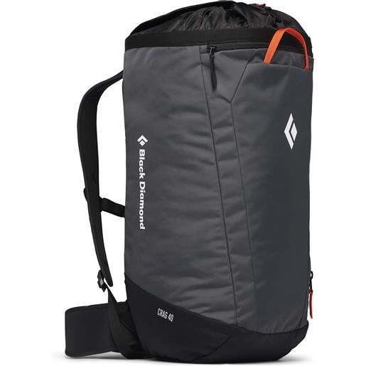 Black Diamond - sacco da arrampicata - crag 40 backpack carbon - taglia s\/m, m\/l - grigio