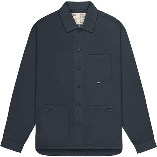 Picture Organic Clothing - giacca in cotone biologico - smeeth jacket dark blue per uomo in cotone - taglia s, m, l, xl - blu navy
