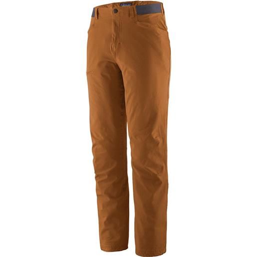 Patagonia - pantaloni da arrampicata - m's venga rock pants reg tree ring brown per uomo in cotone - taglia 28 us, 30 us, 32 us, 34 us - marrone