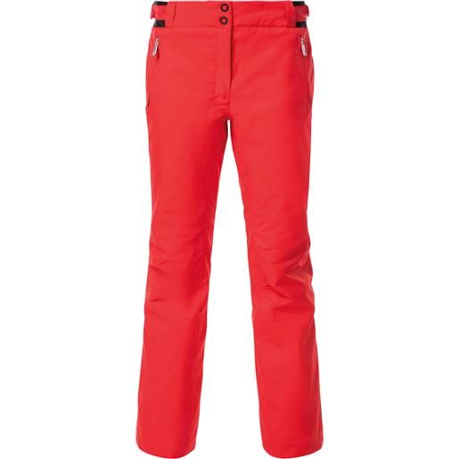 Rossignol - pantaloni da sci isolanti - w ski pant sports red per donne - taglia xs, m - rosso