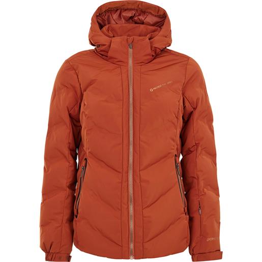Protest - giacca da sci - prtartssu snowjacket uluru rust per donne - taglia s, m - rosso