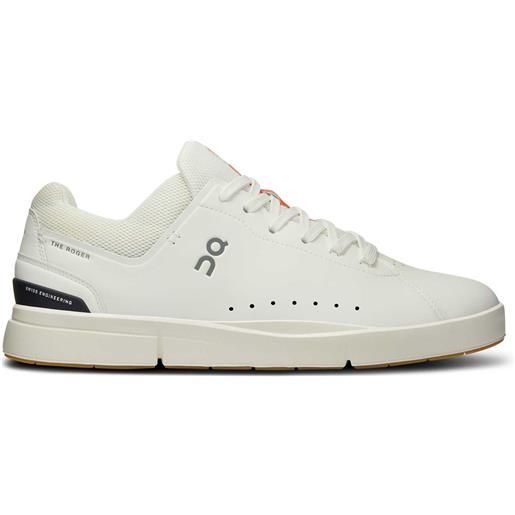 On - sneaker - the roger advantage m white spice per uomo in pelle - taglia 41,42,42.5,43,44,44.5,45,46 - bianco