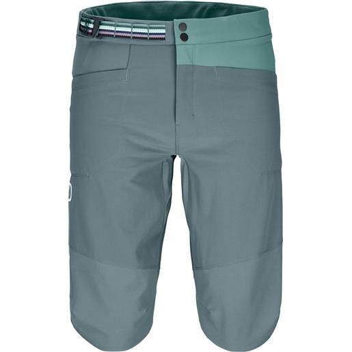 Ortovox - shorts tecnici ultra resistenti - pala shorts m dark arctic grey per uomo - taglia m, l, xl - grigio