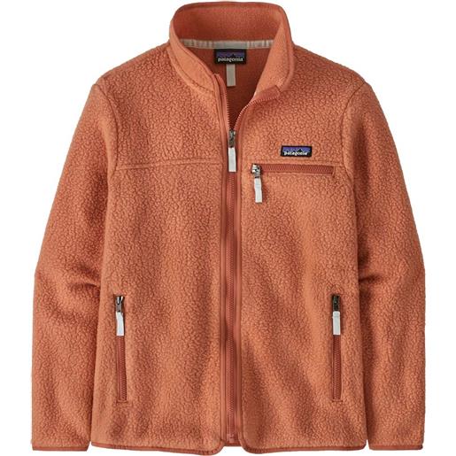 Patagonia - giacca in pile - w's retro pile jkt sienna clay per donne - taglia xs, s, m, l, xl - arancione