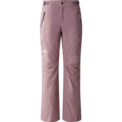 The North Face - pantaloni da sci - w aboutaday pant fawn grey per donne - taglia xs, s - viola