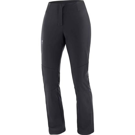 Salomon - pantaloni da sci impermeabili e traspiranti - reason pant w deep black per donne - taglia s, m, l, xl - nero