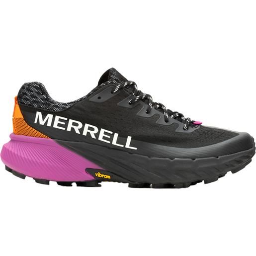 Merrell - scarpe da trail - agility peak 5 black-multi per donne - taglia 37,37.5,38,38.5,39,40,44.5,45,40.5,41.5,42,43,43.5,44 - bianco