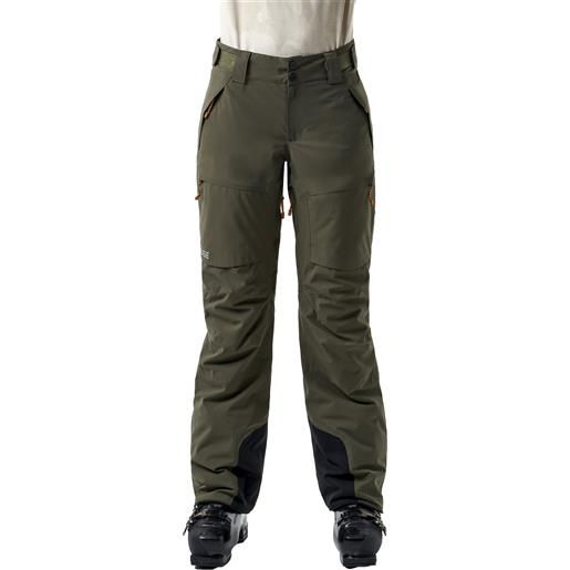 Orage - pantaloni da sci isolanti - clara insulated pant boreal per donne - taglia xs, m, l - kaki