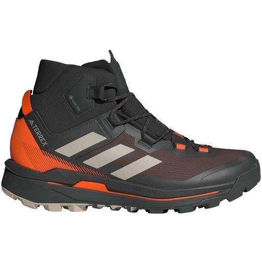 Adidas - stivali da trekking gore-tex - skychaser te black per uomo in pelle - taglia 7,5 uk, 8 uk, 8,5 uk, 9 uk, 9,5 uk, 10 uk, 10,5 uk, 11 uk - nero