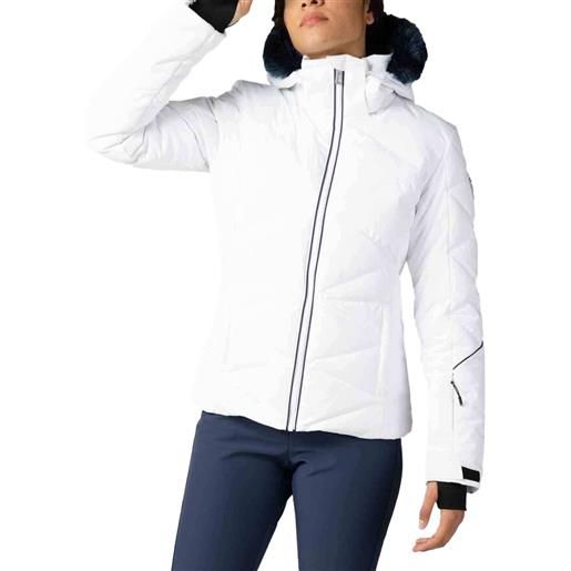 Rossignol - giacca da sci isolante - w staci jkt white per donne - taglia xs, s - bianco