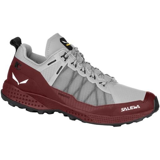Salewa - scarpe per fast hiking - pedroc ptx shoe w alloy/syrah per donne - taglia 4 uk, 4,5 uk, 5 uk, 5,5 uk, 6 uk, 6,5 uk, 7 uk, 7,5 uk - bordeaux