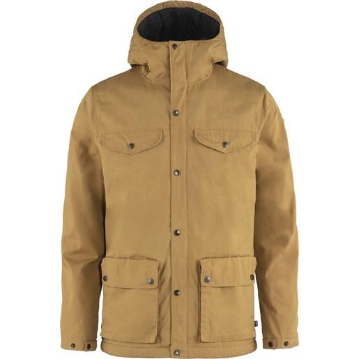 Fjall Raven - giacca foderata in pile - greenland winter jacket m buckwheat brown per uomo - taglia l, xxl - marrone