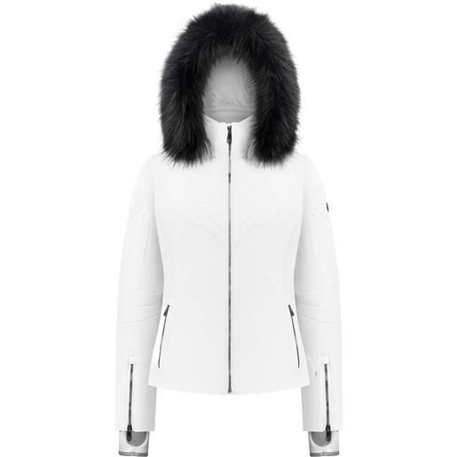 Poivre Blanc - giacca da sci chic - stretch ski jacket white per donne - taglia m, l - bianco