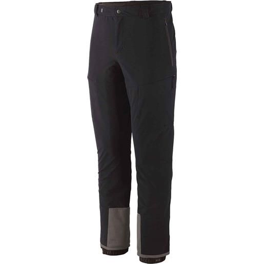 Patagonia - pantaloni da trekking - m's alpine guide pants ink black per uomo in nylon - taglia 30 us, 32 us - nero