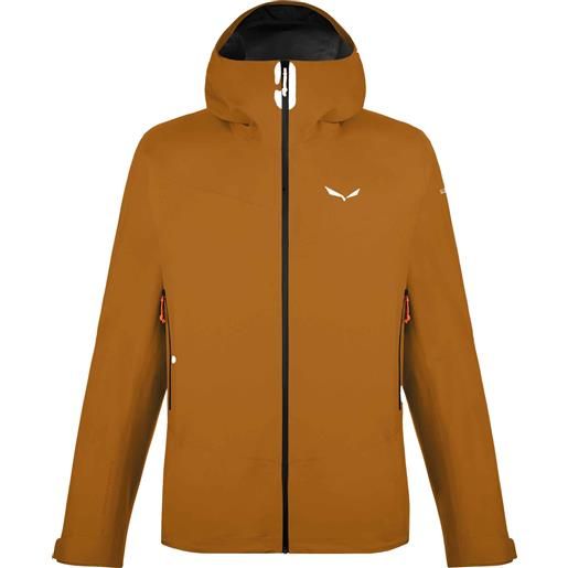 Salewa - giacca da trekking gore-tex - puez gtx paclite jacket m golden brown per uomo in pelle - taglia s, m, l, xl - marrone