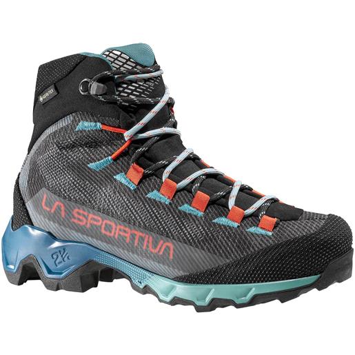 La Sportiva - scarpe da trekking in gore-tex - aequilibrium hike woman gtx carbon/everglade per donne - taglia 37.5,38.5,39,39.5,40,40.5 - nero