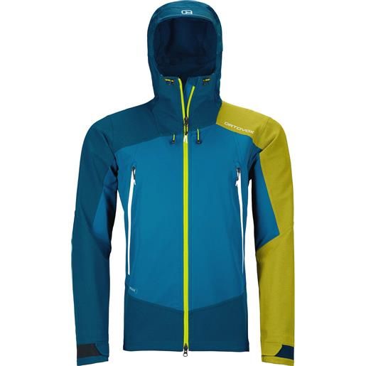 Ortovox - giacca da alpinismo - westalpen softshell jacket m heritage blue per uomo in softshell - taglia m