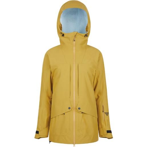 Blackcrows - giacca di protezione in polartec® - w ora body map jacket gold per donne - taglia m, l - giallo