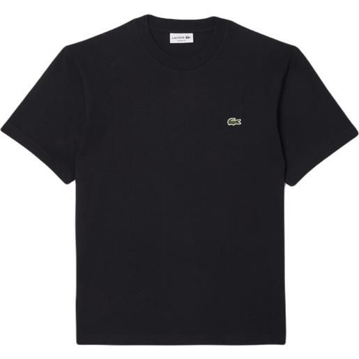 Lacoste t-shirt da uomo Lacoste classic fit cotton jersey t-shirt - black