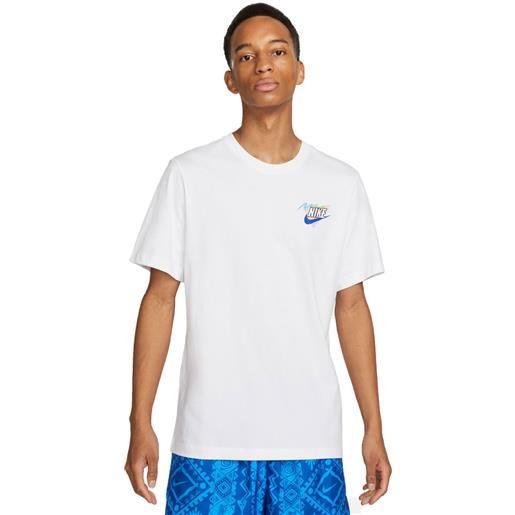 Nike t-shirt beach plug uomo bianco