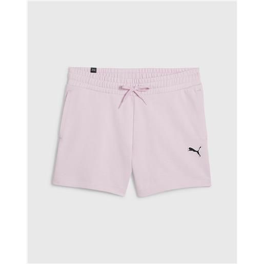 Puma shorts better essentials rosa donna