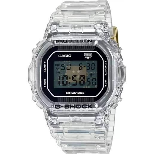 Casio G-SHOCK orologio uomo Casio G-SHOCK in resina origin special ed multifunzione dw-5040rx-7er trasparente