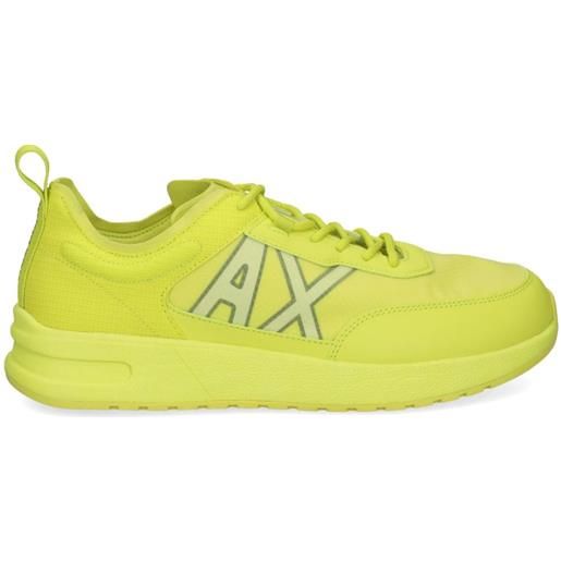 Armani Exchange sneakers con inserti - giallo