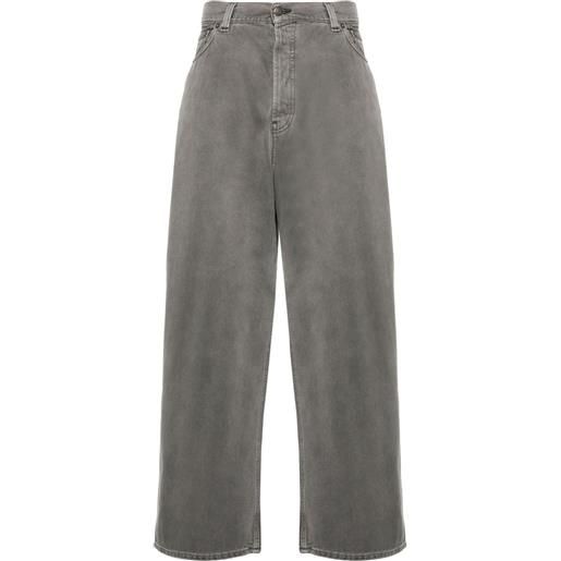 Acne Studios jeans a gamba ampia - grigio