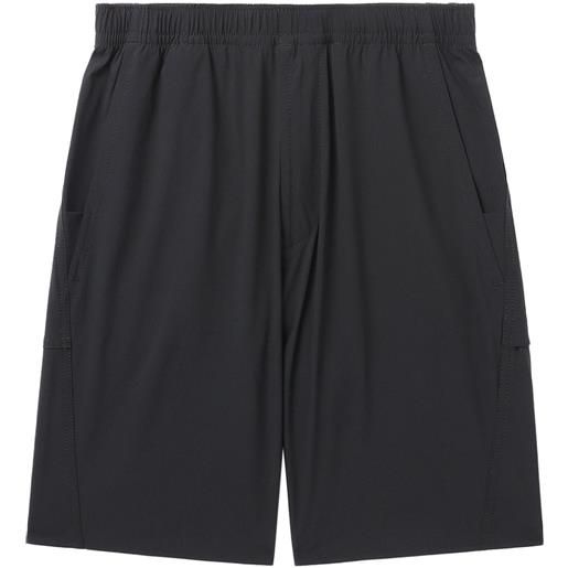 Stone Island shorts sportivi con vita elasticizzata - nero