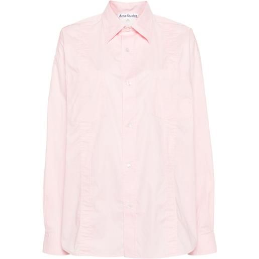 Acne Studios camicia con colletto classico - rosa