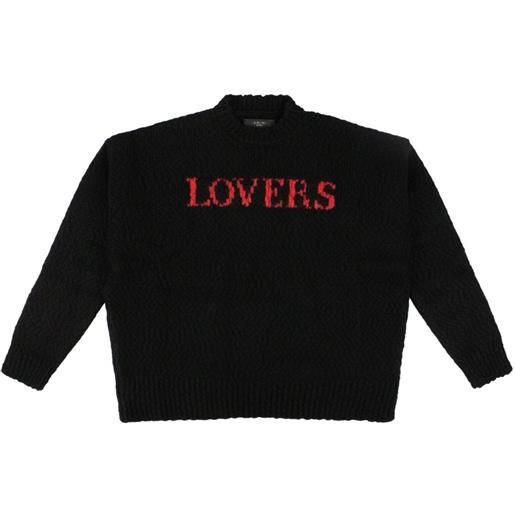 AMIRI maglione lovers - nero
